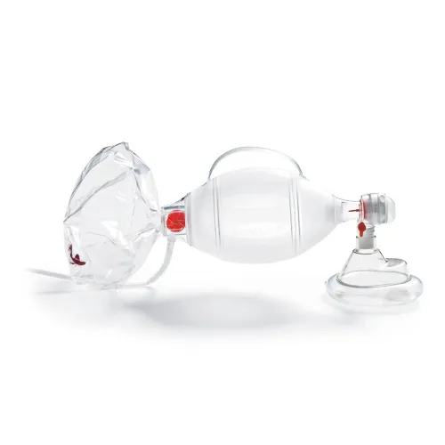 Bound Tree Medical - 2442-52002 - Bvm, Spur Ii, Adult W/ Med Adult Mask, Individually Bagged