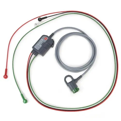 SAM Medical - From: 2743-01811 To: 2743-70815 - Bound Tree Medical 4 Wire Limb Lead With 12 Lead Capability Ecg 5 Ft Trunk Cable Rt Angle Connector Lp12  Lp15