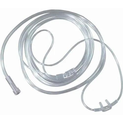 Bound Tree Medical - 301-100EA - Curaplex Oxygen Nasal Cannula, Adult, Conventional Fla Prongs, Tubing
