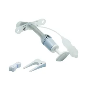 Smiths Medical Asd - Bivona - 67PFS40 - Bivona FlexTend TTS Pediatric V Neck Flange Tracheostomy Tube, Size 4.0. Sterile with obturator, twill tape and disconnection wedge. I.D. 4.0 mm x O.D. 6.0 mm x 93 mm  overall length.