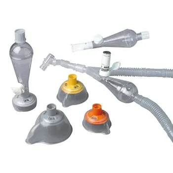 Smiths Medical Asd - ACE - 11-1120 - ACE Spacer Kit with Large Mask. Inspiratory coaching adaptor, canister holder, dual-valved mask.