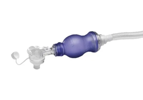 Smiths Medical - From: 8500C To: 8528M - ASD Resuscitation Bag, Includes: Tethered Dust Cap, 40 cm H2O Pressure Relief Valve, Manometer Port with Tethered Caps, 20" Flexible Tubing Reservoir, Neonatal Mask, 9/cs (US Only)