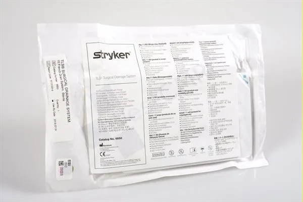 Stryker - 6650 - STRYKER TLS SURGICAL DRAINAGE SYSTEM: 10 FRENCH DRAIN KIT WITH TROCAR