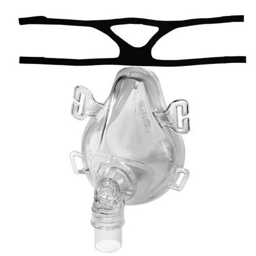 Sunset Healthcare Solutions - Sunset - From: CM005LNH To: CM005SNH -  Full Face Mask with Cushion, No Headgear, Large.