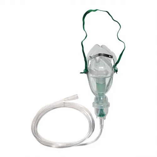 Sunset Healthcare Solutions - RES090 - Adult Nebulizer Kit with Jet Nebulizer, Aerosol Mask, 7' Tubing, Disposable.