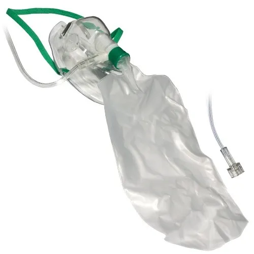Sunset - From: RES2100 To: RES2102 - Adult Non Rebreather Oxygen Mask w/ 7ft safety tubing High Concentration