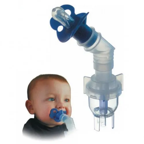 Salter Labs - Westmed - 0382 - PediNeb Nebulizer 45 Degree Elbow with Pacifier and 7 ft. Kink Resistant Oxygen Tubing, for Infants, Latex-free