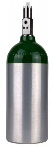 Worthington Cylinders - 110-0210P - Oxygen Cylinders - Aluminum Cylinders, C/M9 Standard Post Valve Cylinder - 6 pk
